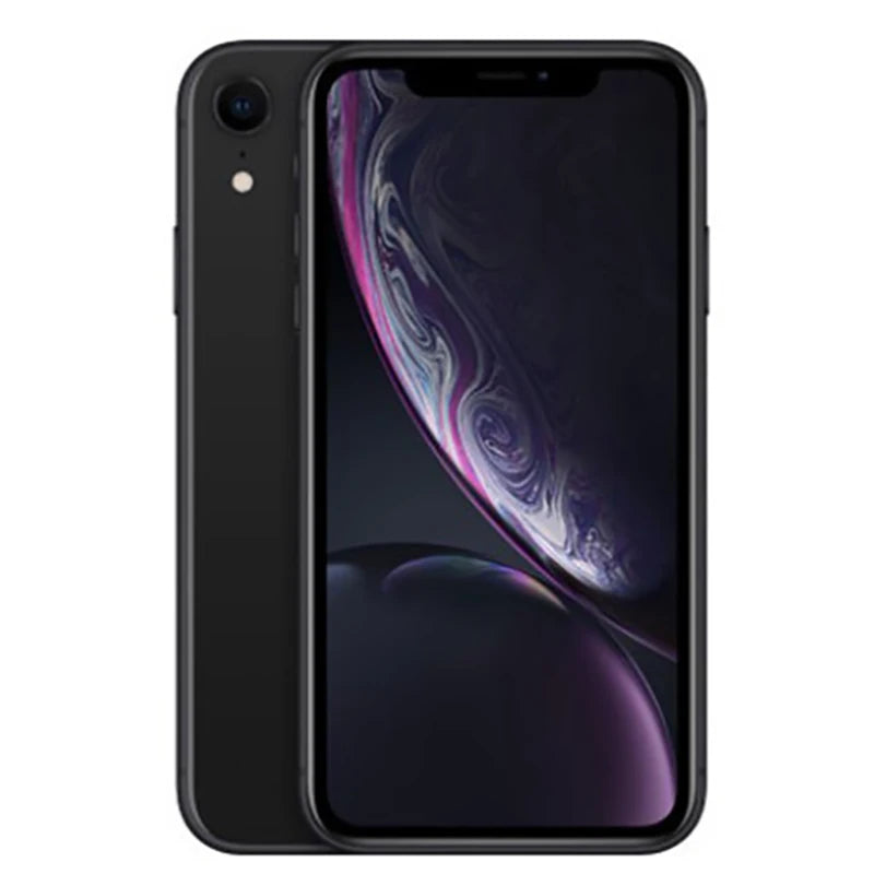 هاتف Apple iPhone XR 3G 4G LTE محمول أصلي مفتوح معرف الوجه 6.1 بوصة Retina12MP IOS هاتف محمول