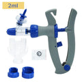 1ml 2ml 5ml 10ml Automatic Veterinary Injector Continuous Syringe Adjustable Durable Vaccine Injection Injector Poultry Tool
