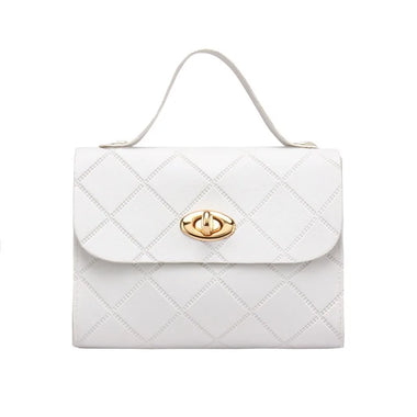 Rhombus striped square bag women handbags2025 Korean version handbag foreign trade wholesale fashion bag