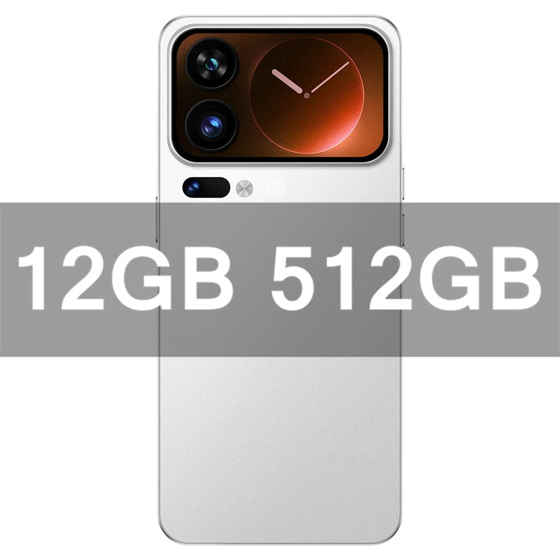 2026 New M17 pro max Global version smartphone SIM 5G phone 7.3inch HD 10core dual 8000mAh unlock Android14 Snapdragon 8gen3 pho