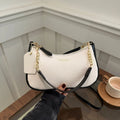 Crossbody Bag for Women Adjustable Strap Crescent Shoulder Bag PU Leather Zipper Closure Casual Handbag for Work Travel