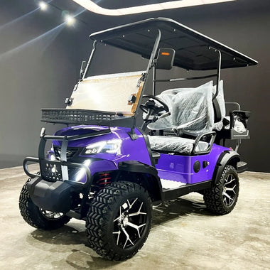 Factory Price Discount Price 48v 60V 72v Electric Golf Cart with Golf Bag Holder 2+2 Seat Mini Multi-purpose Hunting Car