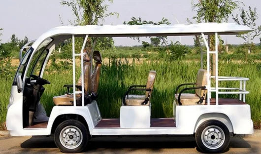 New Classic Shuttle Electric Multifunctional Tourist Transportation Tour 14 Seats Airport Resort Electric Sightseeing Car