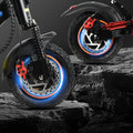 800W 15AH Electric Scooter 10' Off Road Tire Max Speed 28MPH Range 25Miles Dual Shock Absorbing Foldable EScooter