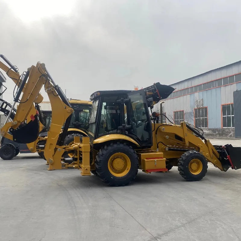 Factory Price Loader Excavator Tractor Backhoe Excavator Loader Large Retroexcavadora 4x4 Backhoe Front Shovel Rear Excavator
