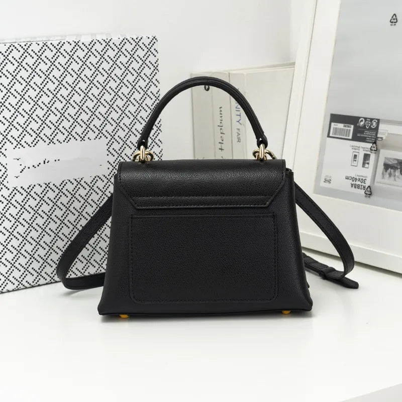 New Fashion Women Mini Genuine Leather Handbag Shoulder Crossbody Bag Casual Daily Commuter Ladies Messenger Bag