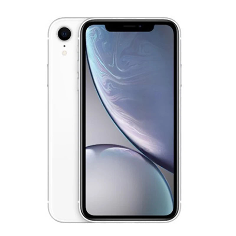 هاتف Apple iPhone XR 3G 4G LTE محمول أصلي مفتوح معرف الوجه 6.1 بوصة Retina12MP IOS هاتف محمول