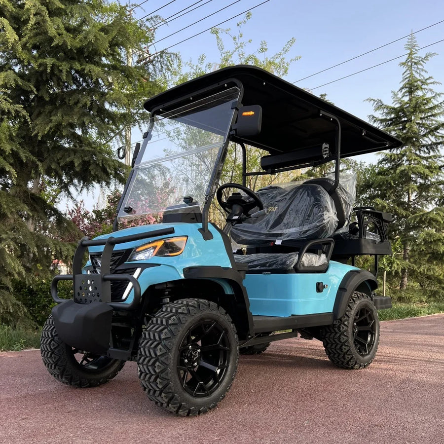 2 4 6 8 Person 48v 60v 72v Electric Lifted Street Legal Golf Carts Off Road Golf Buggy Electric Club Car for Sale