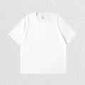Pure White 260g Heavy T-shirt Men's Summer Pure Cotton Short-sleeved New Men's and Women's Streetwear