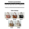 Korean Fashion Large-Capacity Tote Bag for Women Simple Commuter Shoulder Handbag Niche Texture Spring/Summer 2026