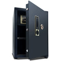Household 70cm small all-steel large-capacity safe, smart fingerprint mechanical password, bank financial safe deposit box