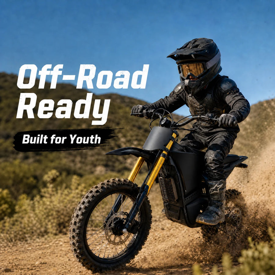 60V 3000W Peak Electric Dirt Bike for Adults, 35MPH Max Speed Off Road Electric Motorcycle with 20.8Ah Lithium Battery, Hydraulic Suspension & Disc Brakes, 28.3in Seat Height Electric Motorbike for Outdoor Mountain Riding