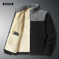 Winter Mens Fleece Warm Jackets Casual Man Thicken Windbreaker Coats Men Sports Soft Shell Stand Collar Tactical Jackets 8XL
