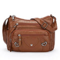 Multi Pocket Soft Leather Crossbody Bag Luxury Purses Handbags Women's Bag Designer Shoulder Messenger Bags for Women