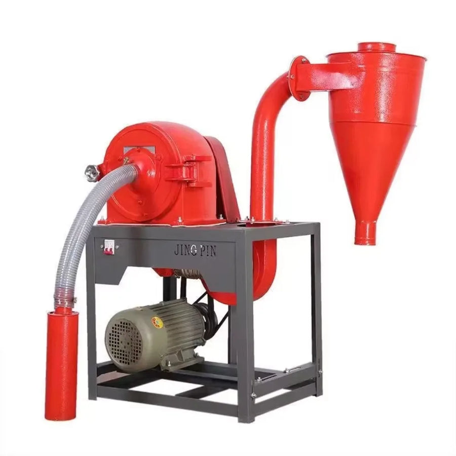 Fully Automatic Self Priming Corn Grinder Home Farming Grain Powder Machine Animal Feed Milling Equipment
