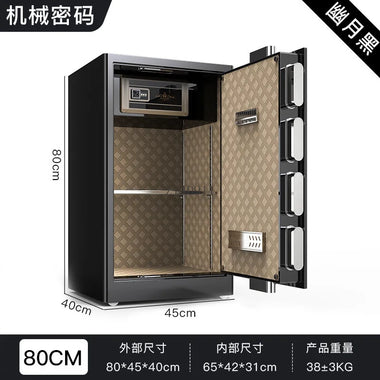 Safe Mechanical Vintage Password Small Home Office Anti-theft Safe Wall Safe Deposit Box