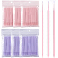 100Pcs Disposable Micro Cotton Swabs Lash Extension Cleaning Brush Household Salon Makeup Supply
