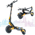 Foldable Electric Scooter for Adults, Motor 3000W*2, 50V 23Ah Battery, Long Range 50-70 Miles, 10" Off-Road Tires, High Power Commuter Scooter