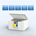 Waterbed Egg Incubator Provides Precise Temperature Control For Bird Eggs Hatching With Digital Display Automatic Turning System