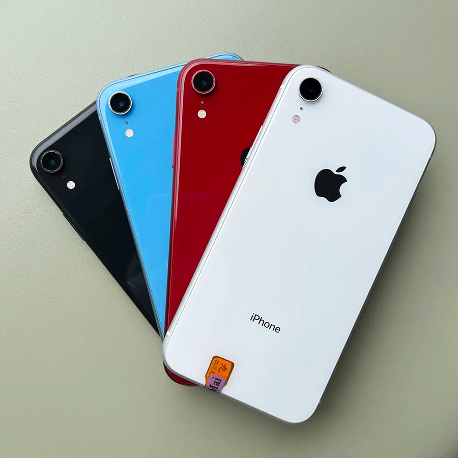 هاتف Apple iPhone XR 3G 4G LTE محمول أصلي مفتوح معرف الوجه 6.1 بوصة Retina12MP IOS هاتف محمول