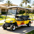 Custom Reliable Electric Golf Carts and Sightseeing Vehicles 4-Seater 6-Seater 8-Seater for Resorts Scenic Areas and Villas