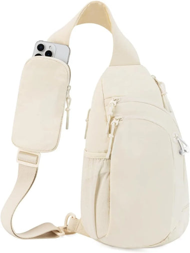 Sling Bag Nylon Crossbody Bags For Women with Anti-theft RFID Blocking Pocket Cross Body Purse Adjustable Shoulder Strap