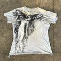 Summer Men's Breathable Round Neck T-shirt Y2K Retro Clothing Punk Hip Hop Pattern Printed Outdoor Fashion Top