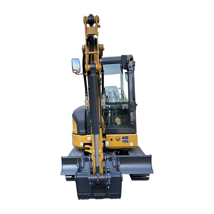 30 Small Excavators with 4-Ton EPA/CE Certification, Versatile in Engineering