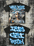 2026 Summer New Men's T-shirt with 3D Pattern Printing - Street Casual Fashion Comfortable Soft Breathable Lightweight