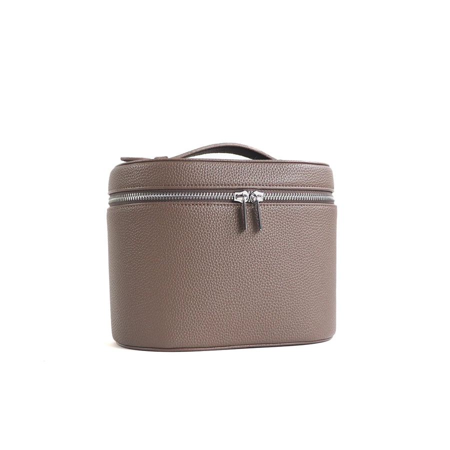 Customizable Names and Letters, Travel Portable Cosmetic Bag Large-capacity PU Leather Cosmetic Box with Internal Storage Box,