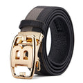 High Quality Leather Belt Men Luxury Brand Designer fashion Canvas Belts for Men Strap Male Metal Automatic Buckle Belt