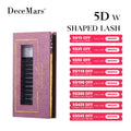 DeceMars 5D - W Shaped Eyelash Extension (12line/Tray)