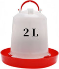 2L Plastic Water Dispenser for Poultry and Chicken Coops Drinking Water Equipment for Poultry and Pet Farming on Farms
