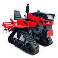 Customized 80HP Crawler Diesel Tiller Dry Land Farming Tractor Paddy Field Cultivation Equipment