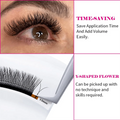 FADVAN YY Shape 6-15mm Lashes 2D 0.07/0.05mm Faux Mink C/D Curl Natural Soft Brazilian Premade Volume Fan Eyelashes Extension