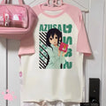 K-on t-shirts women comic t shirt female designer funny graphic clothes