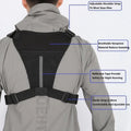Tactical Outdoor Chest Bag Unisex Running Cycling EDC Vest Workouts Sports Chest Pack Rig for Men And Women