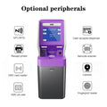 Crtly Touch Screen Automatic Banknote Deposit Cash Receiver ATM Withdrawal Recycling Bin Currency Exchange ATM