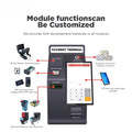 Cash Financial Equipment Banknote Recycler Deposit ATM Bill Ordering Kiosk with Printer