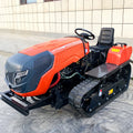 Customized 80HP Crawler Diesel Tiller Dry Land Farming Tractor Paddy Field Cultivation Equipment