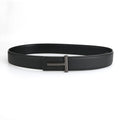 High Quality 3.8cm Leather Business Men Belt Luxury Brand Designer famous Belts for men Jeans Strap Male Metal Buckle belt