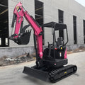 High-quality 1.5Ton 1.8Ton 2.5Ton Hydraulic Crawler Excavator Strong Engine Mini Bagger Home Farm