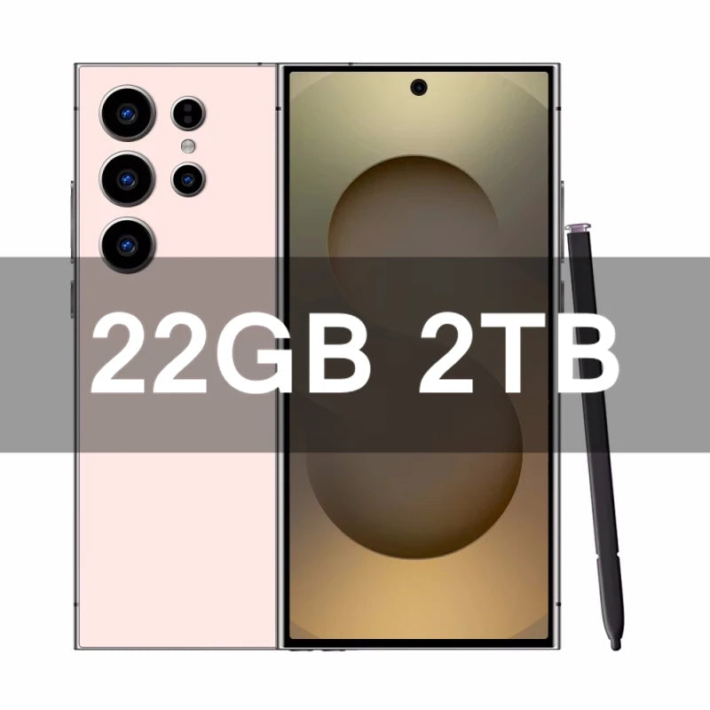 2025 New Global version S25 Ultra smartphone 7.3inch HD Android14 Snapdragon 8gen3 10core dual SIM 5G phone 8000mAh unlock phone