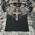 Summer Men's Breathable Round Neck T-shirt Y2K Retro Clothing Punk Hip Hop Pattern Printed Outdoor Fashion Top