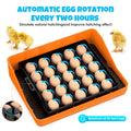 25 Egg Incubator for Hatching Eggs,Automatic Egg Turning and Humidity Control, with Automatic Water Serving,360° View Poultry Incubator for Hatching Chicken Duck Quail Parrot