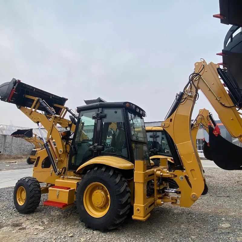 Factory Price Loader Excavator Tractor Backhoe Excavator Loader Large Retroexcavadora 4x4 Backhoe Front Shovel Rear Excavator