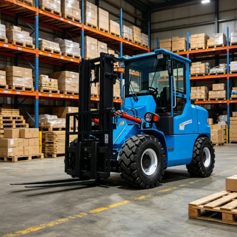 3 3.5  4  5Ton 7ton Walkie Rider Electric Forklift Lightweight Battery Stacker Truck For Goods Transportation