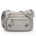 Multi Pocket Soft Leather Crossbody Bag Luxury Purses Handbags Women's Bag Designer Shoulder Messenger Bags for Women