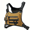 Tactical Outdoor Chest Bag Unisex Running Cycling EDC Vest Workouts Sports Chest Pack Rig for Men And Women