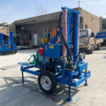 Hot Sale Mobile Water Well Drilling Rig 100-200m Portable Well Drilling Machine Water Borehole Drilling Machine Custom